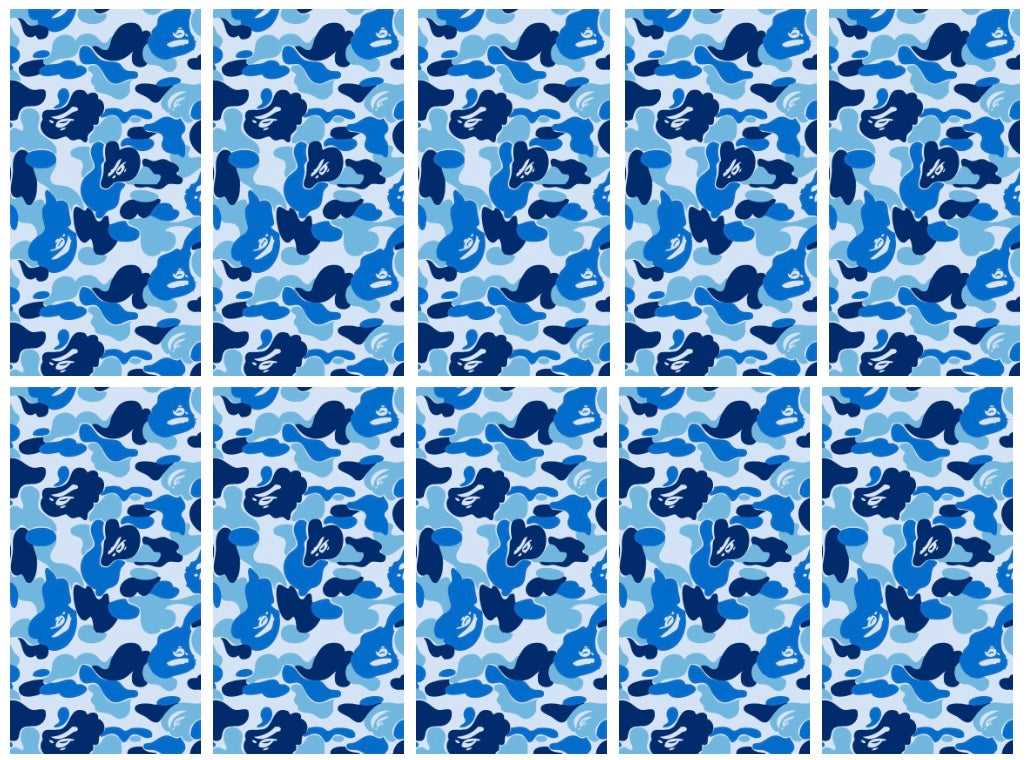 Blue Camo sheet