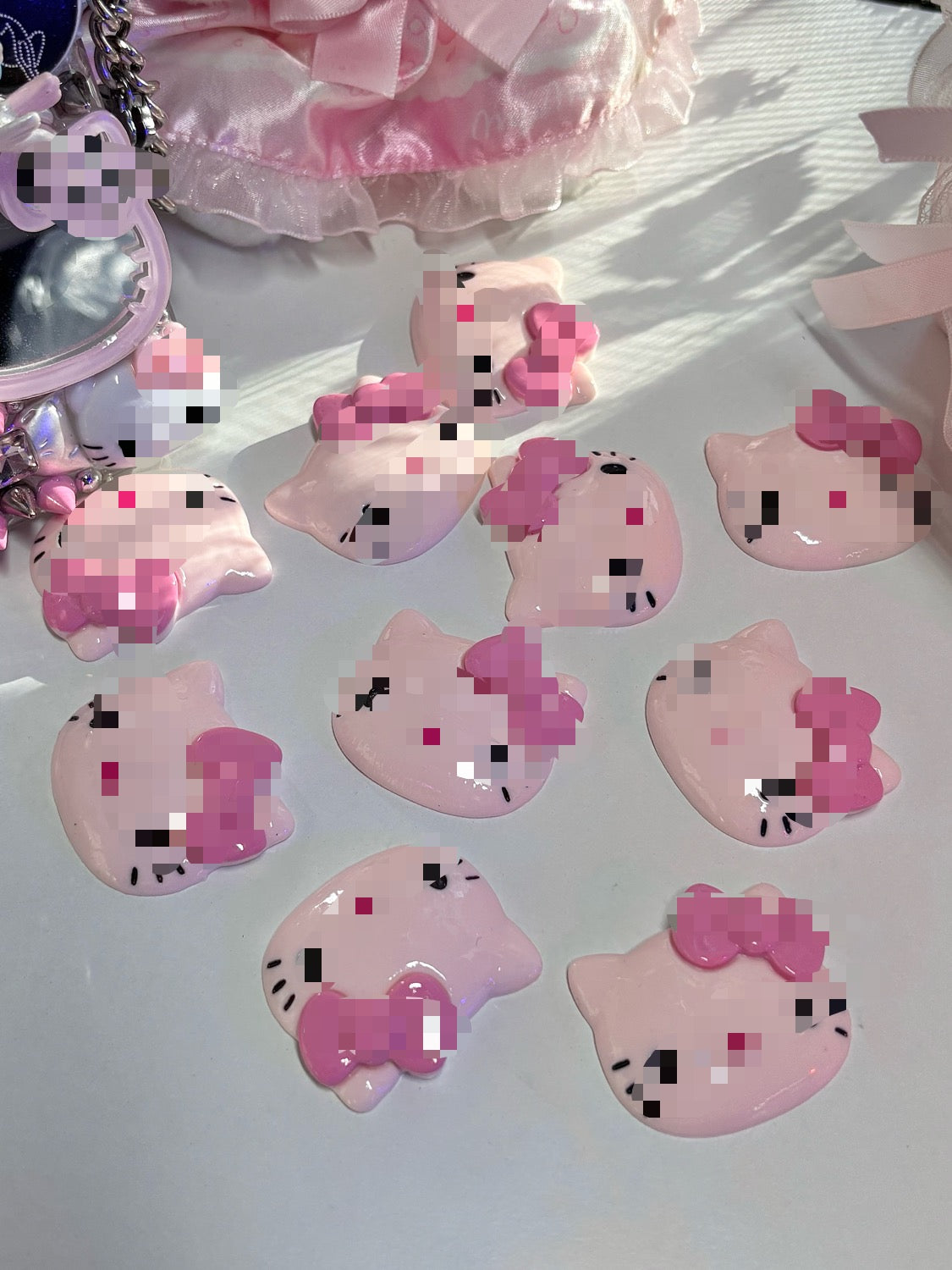 Pink Kitty Head