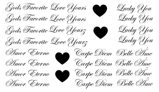 Phrases 1 Sheet