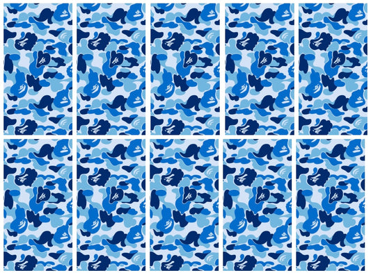 Blue Camo sheet