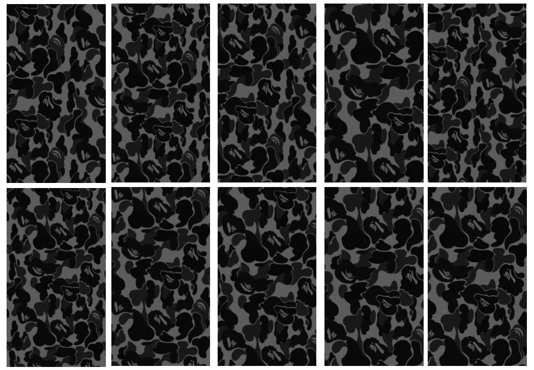 Black Camo Sheet