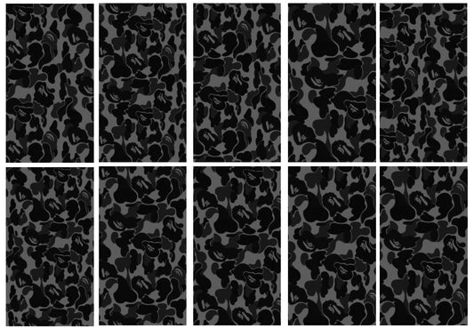 Black Camo Sheet