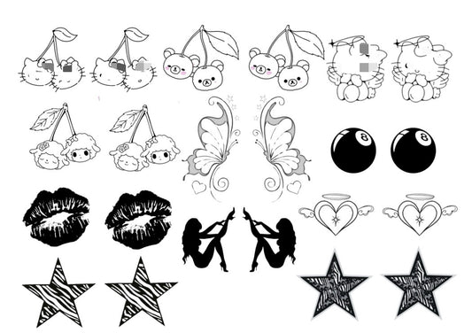 Kawaii Y2K Sheet