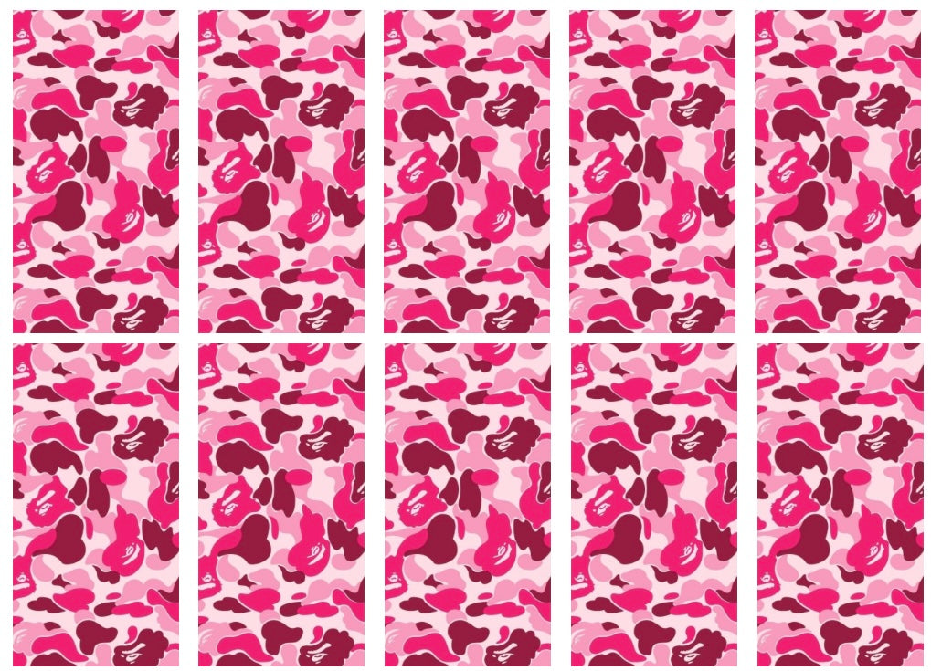 Pink Camo Sheet