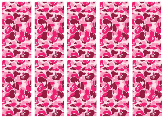 Pink Camo Sheet